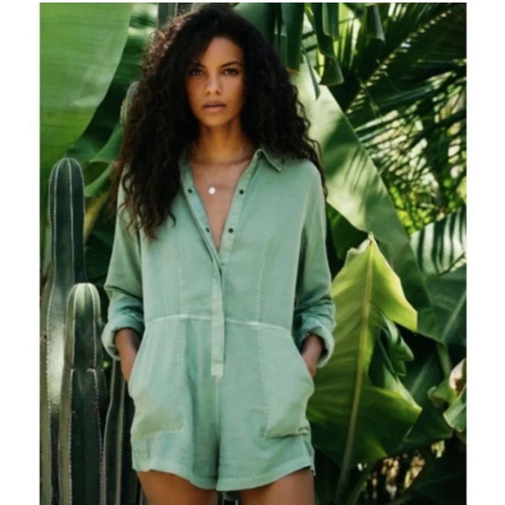 Billabong Gigi Playsuit romper long sleeve